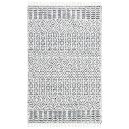 Safavieh 4 x 6 ft. Natural Bohemian Hand Loomed Rectangle Area Rug, Ivory & Black NAT852Z-4